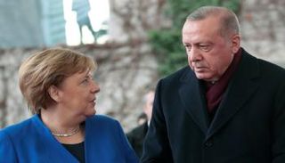 أنجيلا ميركل وأردوغان - أرشيفية