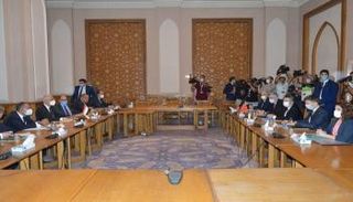 جانب من المحادثات المصرية- التركية