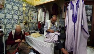 حياكة الجبة التونسية 