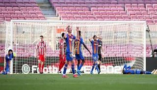 برشلونة ضد أتلتيكو مدريد 