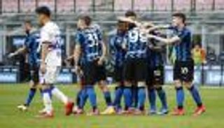 قطار لا يتوقف.. إنتر يحتفل بلقب الدوري الإيطالي بخماسية