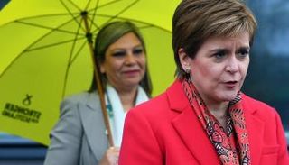  زعيمة الحزب القومي الاسكتلندي نيكولا ستيرجن - أ.ف.ب