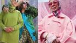 بالصور.. مغربية تحول والدتها إلى "أيقونة موضة"