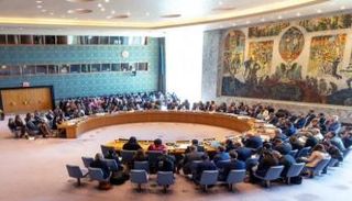 إحدى جلسات مجلس الأمن الدولي