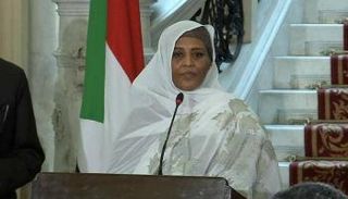 وزيرة الخارجية السودانية