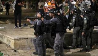 قوات إسرائيلية في مواجهات القدس