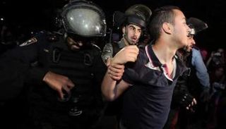 جانب من احتجاجات الشيخ جراح-أرشيفية