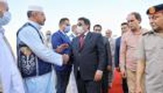 المنفي يصل إلى سرت.. زيارة ما بعد هجوم كورونثيا