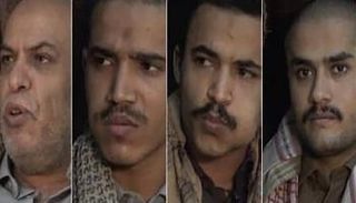 أسرى حوثيون لدى القوات اليمنية المشتركة