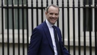 وزير الخارجية البريطاني دومينيك راب 