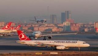 طائرة تابعة للخطوط الجوية التركية