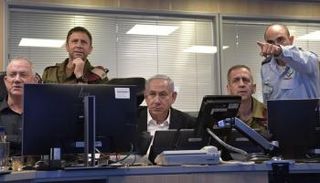 نتنياهو خلال عمليات التقييم الأمني 