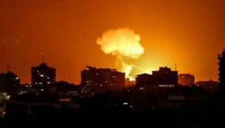 غارة إسرائيلية سابقة على قطاع غزة - أ.ف.ب