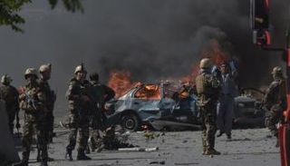 آثار تفجير سابق في كابول - أرشيفية