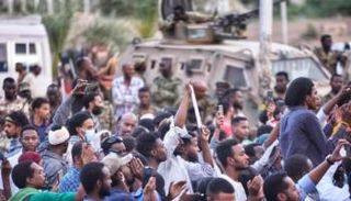 جانب من إحياء الذكرى الثانية لفض اعتصام القيادة العامة بالسودان