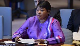 المدعية العامة في المحكمة الجنائية الدولية، فاتو بنسودا (أرشيفية)
