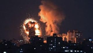 غارة إسرائيلية ليلية على غزة