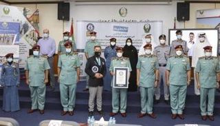 شرطة عجمان الإماراتية تدخل موسوعة جينيس