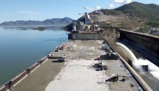 صورة حديثة لسد النهضة