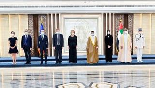 الوفد الفرنسي في زيارته للمجلس الوطني الاتحادي- وام