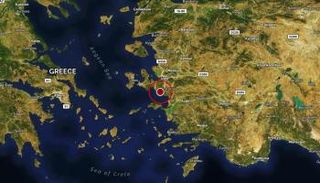 النقطة التي ضربها الزلزال