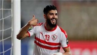 فرجاني ساسي لاعب وسط الزمالك المصري