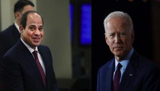 الرئيس الأمريكي جو بايدن ونظيره المصري عبدالفتاح السيسي 