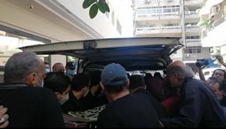 نقل جثمان الفنان سمير غانم