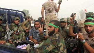 فصيل مسلح تابع لإحدى المليشيات في العراق