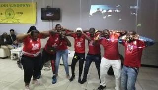 جماهير الأهلي في جنوب أفريقيا