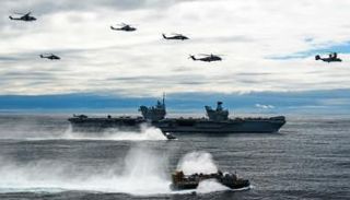 حاملة الطائرات البريطانية الجديدة