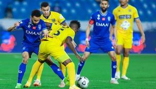 من مواجهة التعاون والهلال في الدوري السعودي