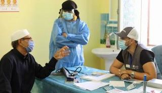 أطقم طبية في أحد المستشفيات الليبية - أرشيفية