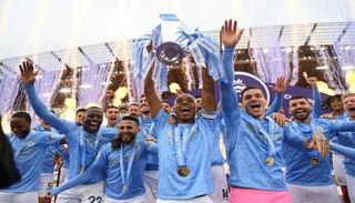 مانشستر سيتي بطل الدوري الإنجليزي