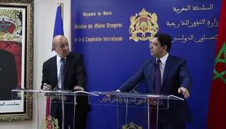 وزيرا خارجية المغرب وفرنسا