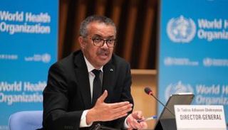 مدير عام منظمة الصحة العالمية تيدروس أدهانوم جيبريسوس