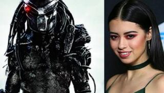 الممثلة الأمريكية أمبر ميدثندر بطلة فيلم "بريداتور" الجديد