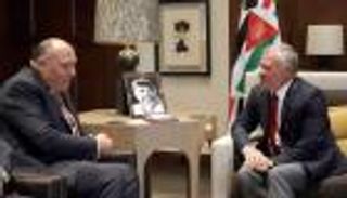 العاهل الأردني يشيد بجهود مصر في وقف الهجوم على غزة
