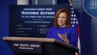 المتحدثة باسم البيت الأبيض جين ساكي