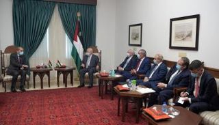 الرئيس الفلسطيني ووزير الخارجية الأردني اليوم