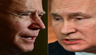 الرئيس الروسي فلاديمير بوتين ونظيره الأمريكي جو بايدن