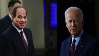 الرئيس الأمريكي جو بايدن ونظيره المصري عبدالفتاح السيسي