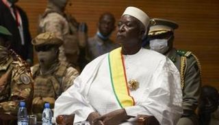 الرئيس المالي باه نداو المعتقل