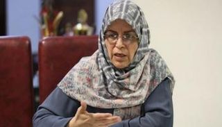 المتحدثة باسم جبهة الأحزاب الإصلاحية في إيران آذر منصوري