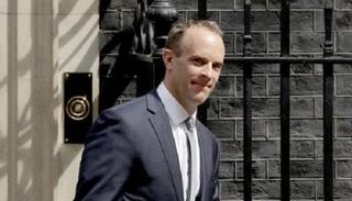 وزير  الخارجية البريطاني دومينيك راب 