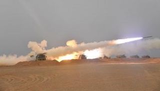 جانب من مناورات حسم 2021 جنوبي الجزائر