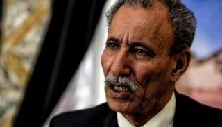 إبراهيم غالي زعيم جبهة البوليساريو الانفصالية 