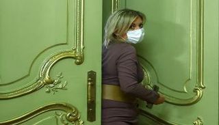 الناطقة باسم الخارجية الروسية ماريا زاخاروفا 