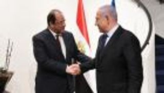 نتنياهو يلتقي رئيس المخابرات المصرية.. و3 قضايا تتصدر المباحثات بينها "الأسرى"