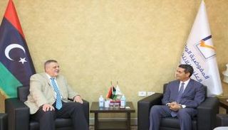 المبعوث الأممي إلى ليبيا ورئيس مفوضية الانتخابات 